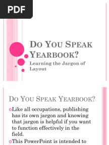 Do You Speak Yearbook