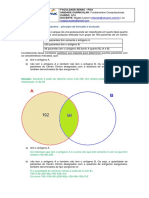 Lista4 Conjuntos Inclusão Exclusão