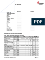 Power Express Pre-Install Checklist V5.0