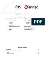 Investigacion de Mercados Tercer Avance Del Proyecto Final