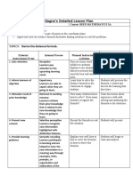 Gagne's Lesson Plan