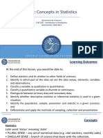 01 Basic Concepts in Statistics