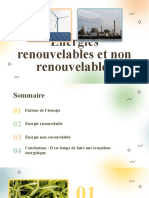 Énergies Renouvelables Et Non Renouvelables