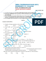 SDC II Math 5 Model Papers 2023