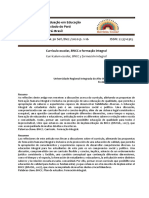 Trabalho 3-Mestrado-Currículo Escolar, BNCC e Formação Integral