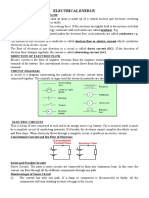 Note On Electrical Energy 2021