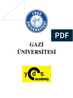 GAZİ ÜNİVERSİTESİ - YDS Academy