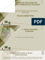 Aulas 7-8 Polícia Comunitária No Brasil 2022-07-12