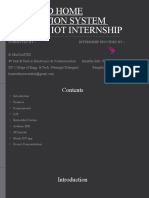 Iot Based Home Automation