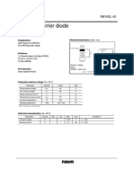 Schottky Barrier Diode - RB160L-40