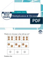 Yr 3 Autumn Block 3 Multiplication Division