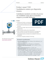 Catalogo Endress-Hauser Proline T-Mass F 300