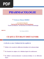 Module Pharmacologie