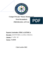 Pca 3 Física Química 2022