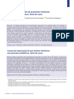 Causas de Impactación de Premolares Inferiores en Pacientes Pediátricos. Serie de Casos