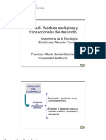 Modelo Ecologico y Transaccional