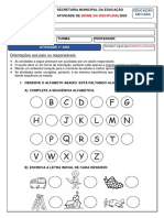 Apostila Atividades 1º