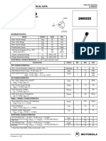 Datasheet JFETn