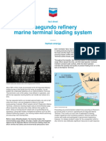 El Segundo Refinery Marine Terminal Loading System