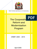 Cooperative Reform and Modernization Program CRMP