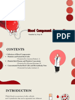 Blood Component Preparation