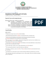 Module 2 Introduction To Site Planning and Landscaping