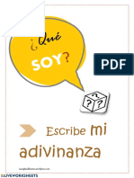 Escribe Mi Adivinanza