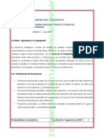 Lección 4 - Probabilidad y Estadística - 1