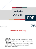 Unidad 6 CF Van y Tir