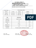 COA For EPH 2 25ppm