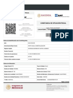 Constancia de Situacion Fiscal Grupo Galej Actualizada