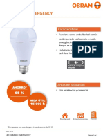 Datasheet - LED CLASSIC EMERGENCY