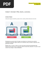 Enmanuel-Ferran-Web, Diseño y Contenidos