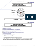 Electricidad y Electrónica 1º ESO