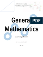 Module 2. General Mathematics Rational Functions