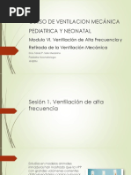 Curso de Ventilacion Mecánica Pediatrica y Neonatal Módulo Vi