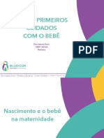 Apostila Primeiros Cuidados Com o Bebê Dra Isabela Forni Pediatra PDF