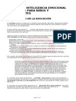 MODULO 9 INTELIGENCIA EMOCIONAL Y COACHING PARA NInOS Y ADOLESCENTES