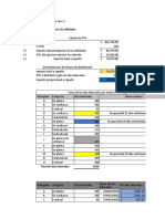 Calculo de Reparto de Utilidades