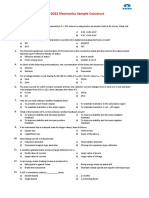 JET Sample Paper Electronics