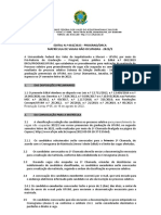 Edital de Matrícula Nº 02.2023-Vagas Não Ocupadas 2022 - 2