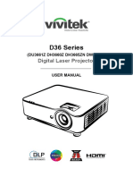 Vivitek Manual D3600Z Series English