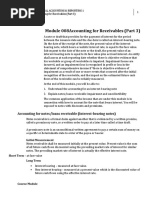 Week 03 - 03 - Module 08 - Accounting For Receivables (Part 3)