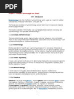 Biotechnology and Bioinformatics