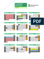 Calendario Vitoria Graduacao 2023