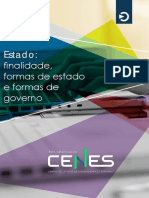 2.estado Finalidade, Formas de Estado e Formas de Governo