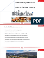 SEYDELMANN - Automation in The Meat Industry