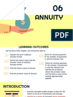 Chapter 6 Annuity