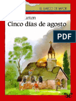 Cinco Dias de Agosto - Hester Burton