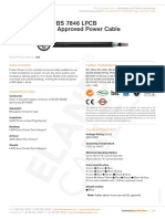 Firetec Bs 7846 LPCB Basec Approved Power Cable